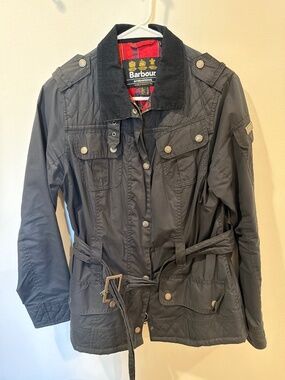 Barbour International Waxed Cotton Jacket